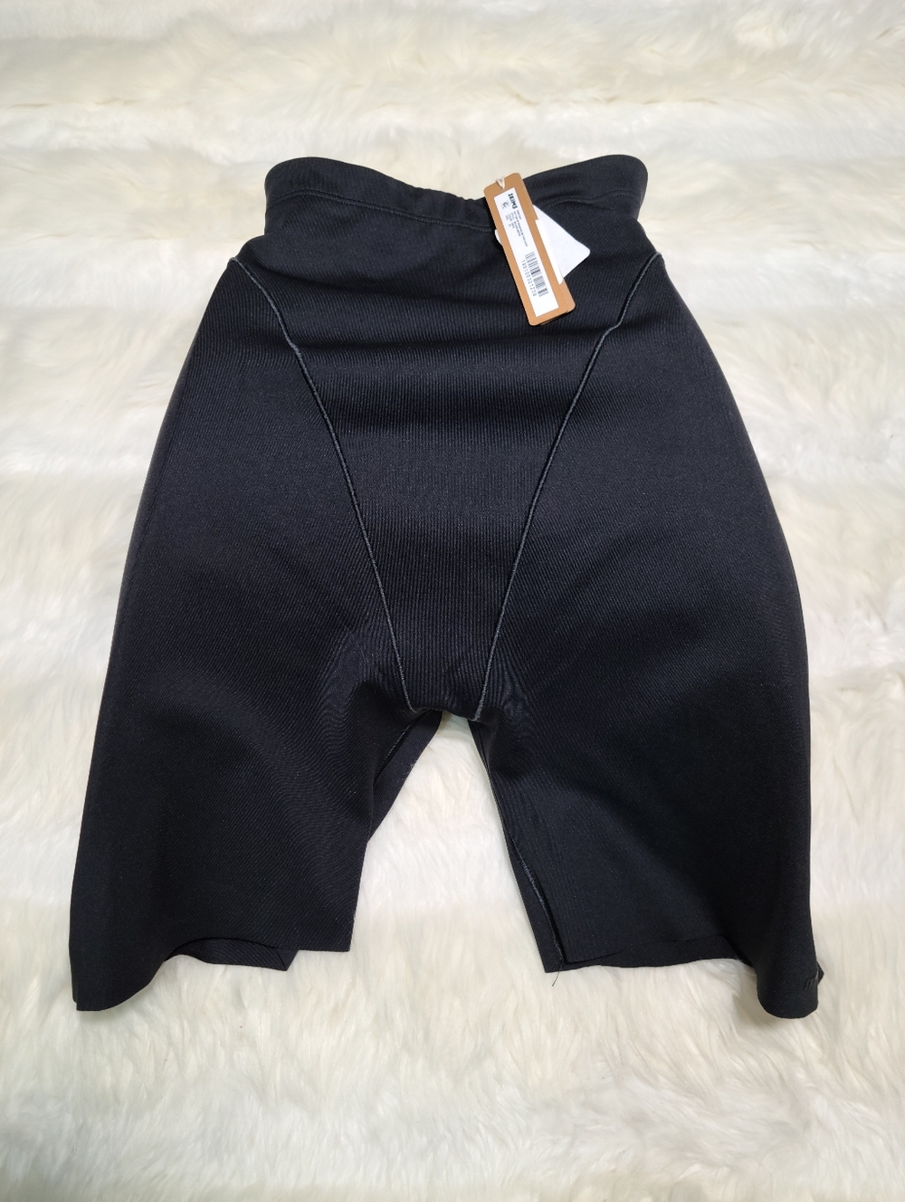 SKIMS Body Butt And Hip Enhancing Mid Thigh Short Black Onyx Women X-Small NEW - Picture 3 of 8